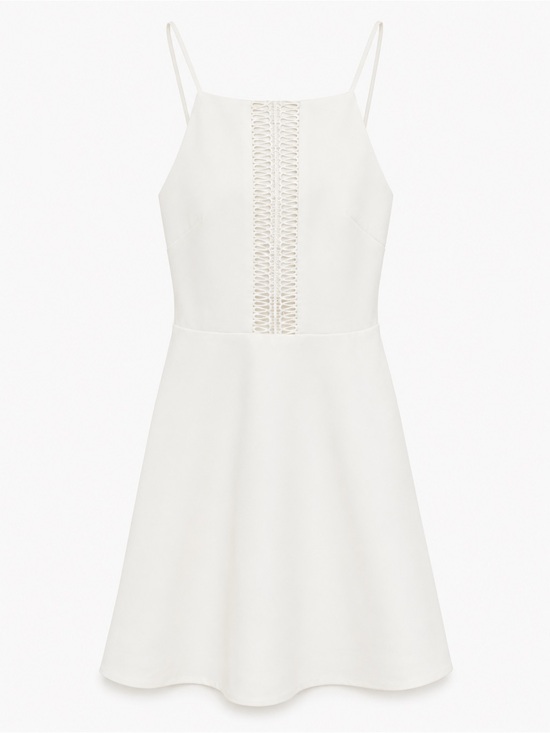KEEPSAKE the Label Dresses & Skirts - Keepsake the label White Cutout Open Back Flared Mini Dress Size XS